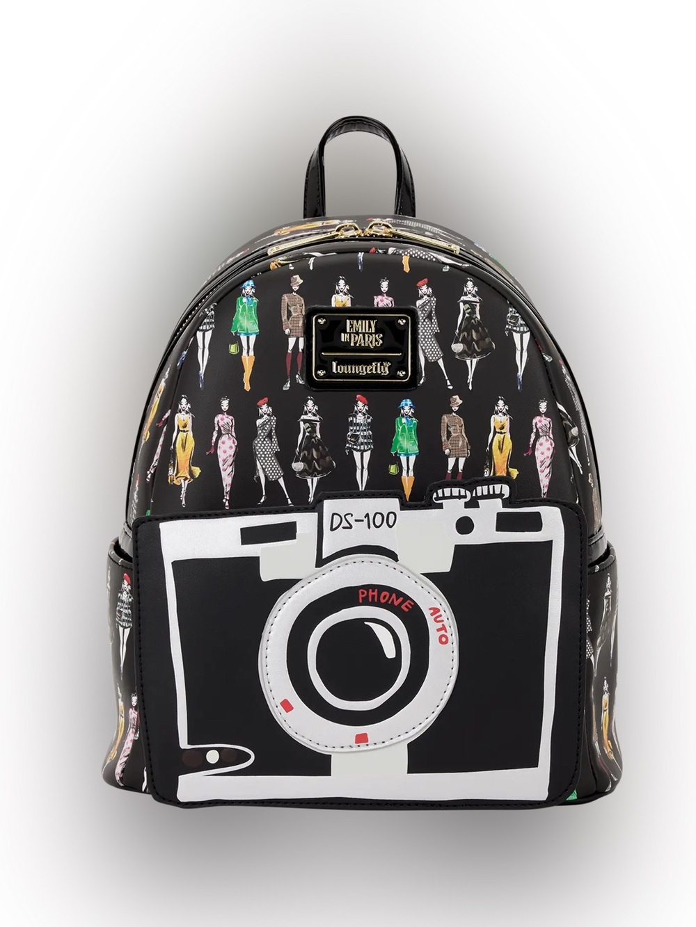 Loungefly Emily in Paris Limited Edition Camera Mini Backpack